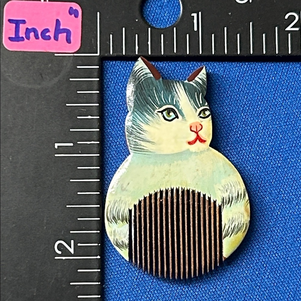 🖤ONE vintage Chinese traditional Changzhou Mini comb - Picture 5 of 7